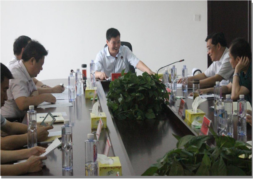Secratary Bian joined an on-the-spot observation meeting in Yi Huai Group